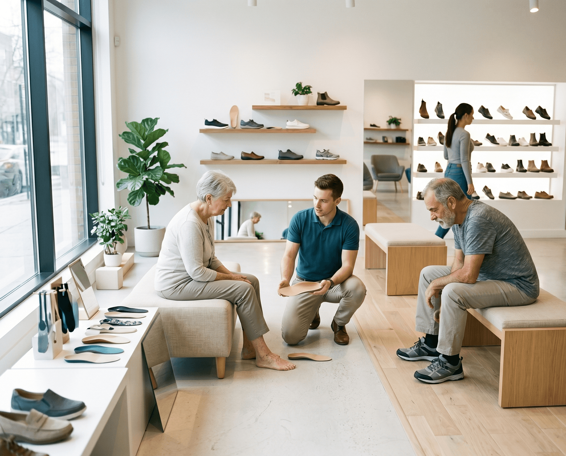 Marchildon orthotic laboratory — custom manufacturing