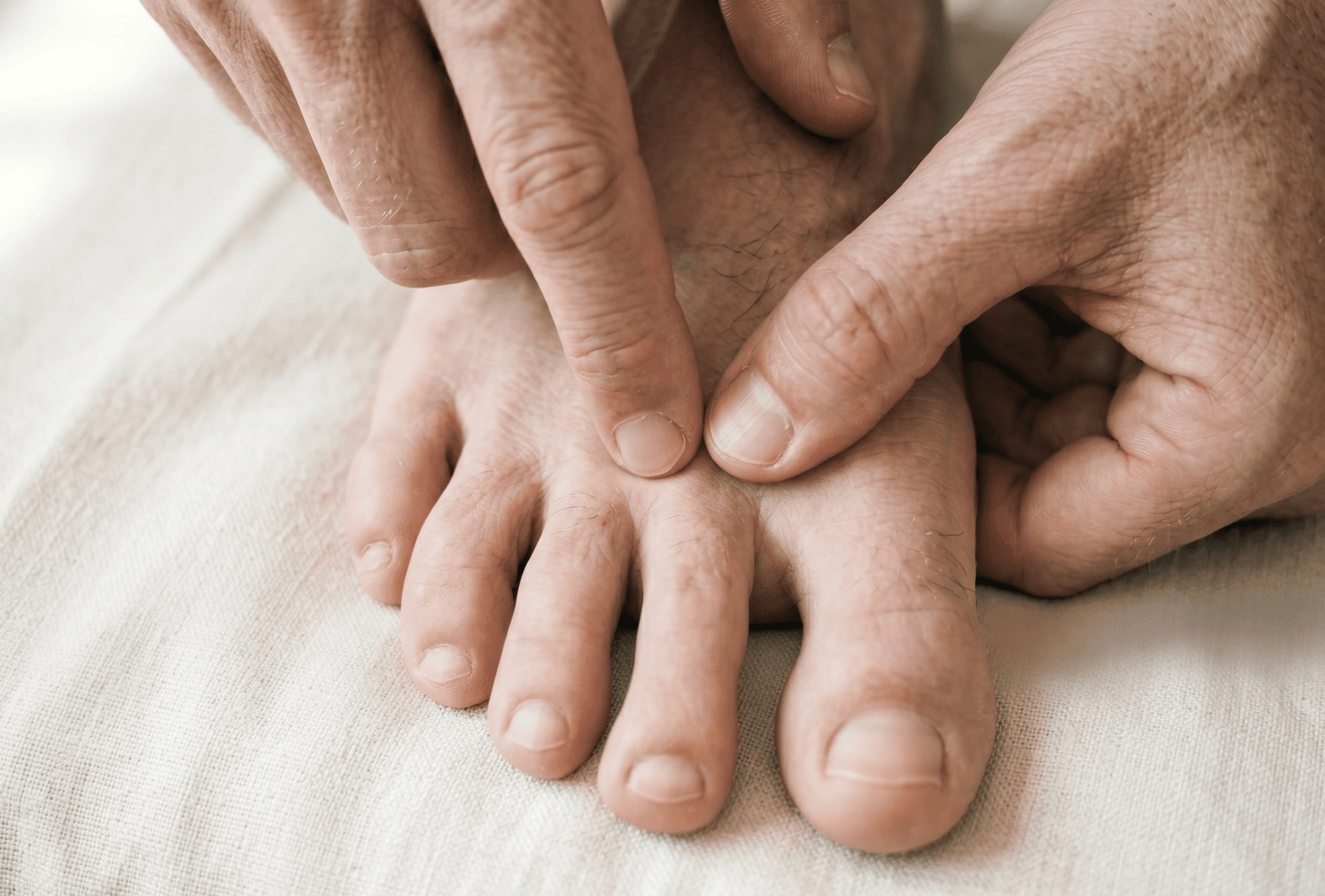Morton's neuroma — pain between the toes