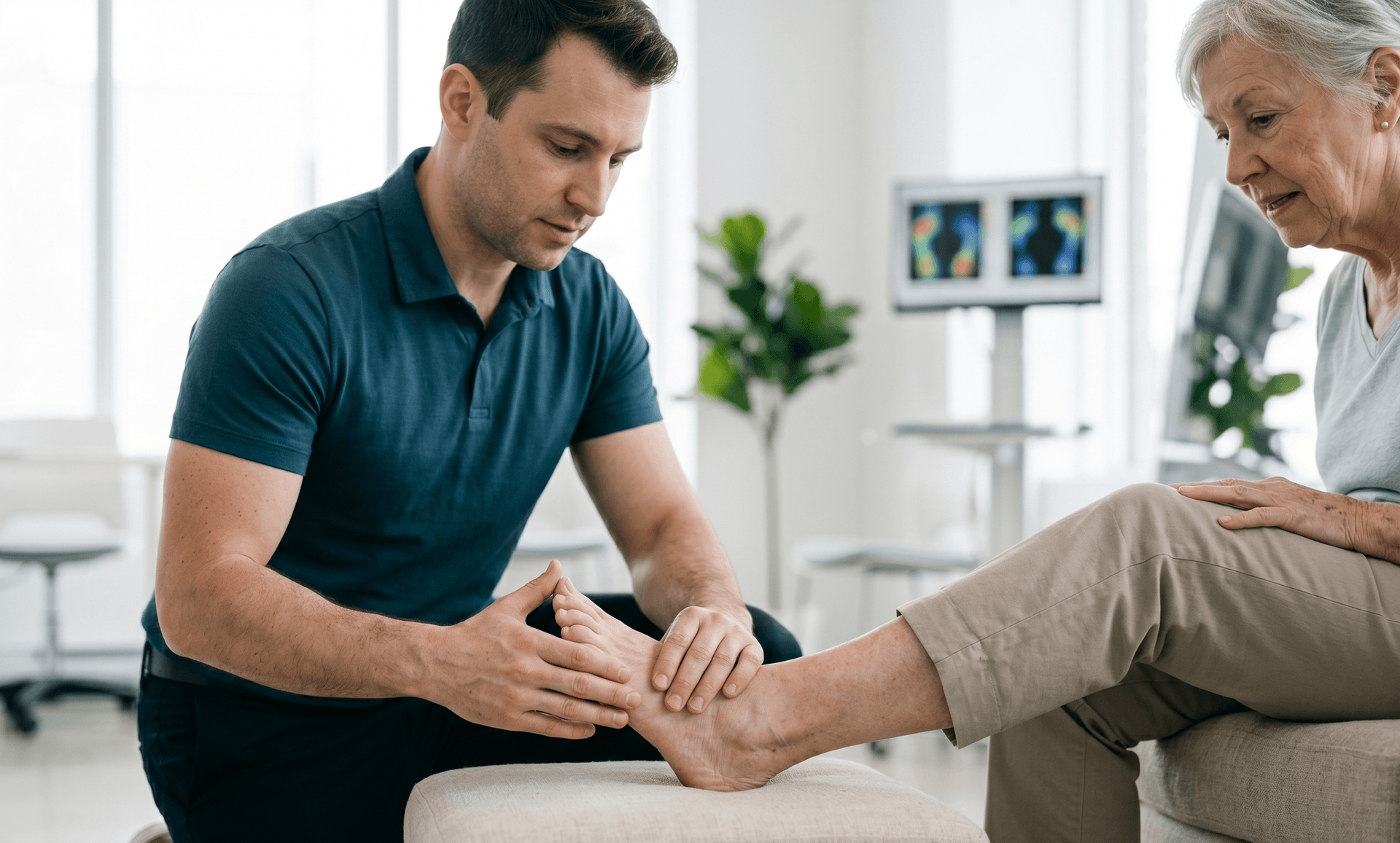Biomechanical analysis with a orthotist