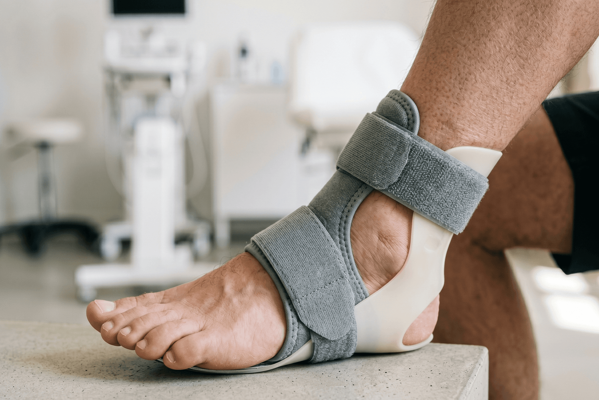 Ankle and leg orthosis